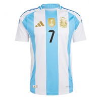 Argentina Rodrigo De Paul #7 Hemmatröja Copa America 2024 Kortärmad